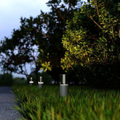 Светильник садово-парковый светодиодный Hidden серый 35166/S серый Elektrostandard