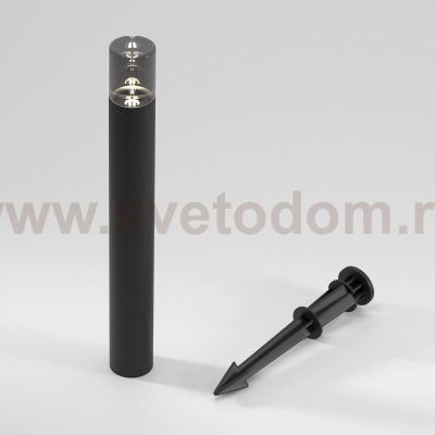 Светильник садово-парковый светодиодный Hidden черный 35166/F черный Elektrostandard