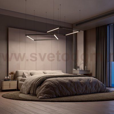 Module System Набор подвеса угловой без питания (черный) 85188/00 Elektrostandard