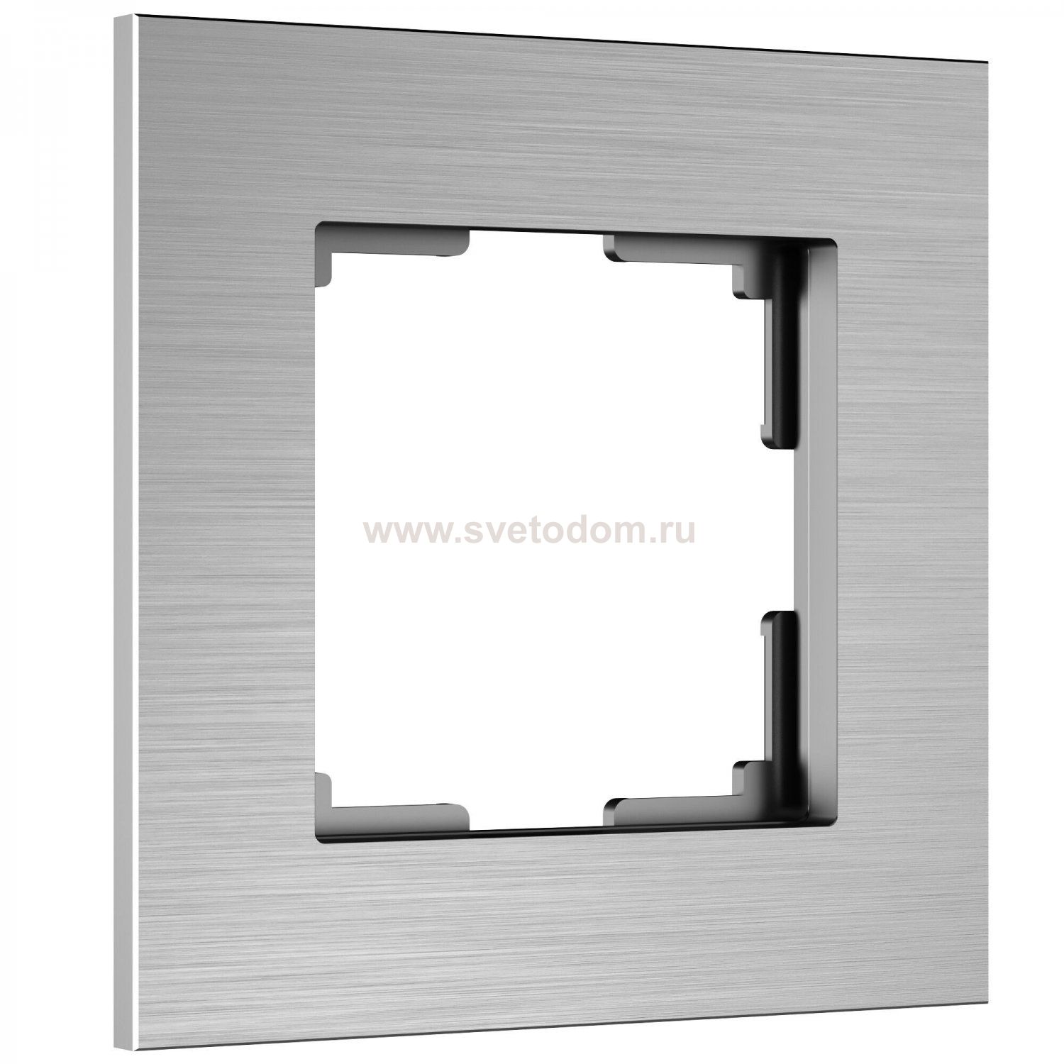 Рамка на 1 пост AluMax (алюминий) Werkel W0013506