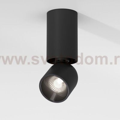 Светильник накладной светодиодный Spot 8W 4000K черный 25106/LED Elektrostandard