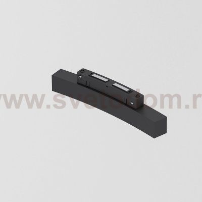 Slim Magnetic Трековый светильник для радиусного шинопровода 6W 4200K Intenso чёрный ? 1200мм 85185/01 Elektrostandard