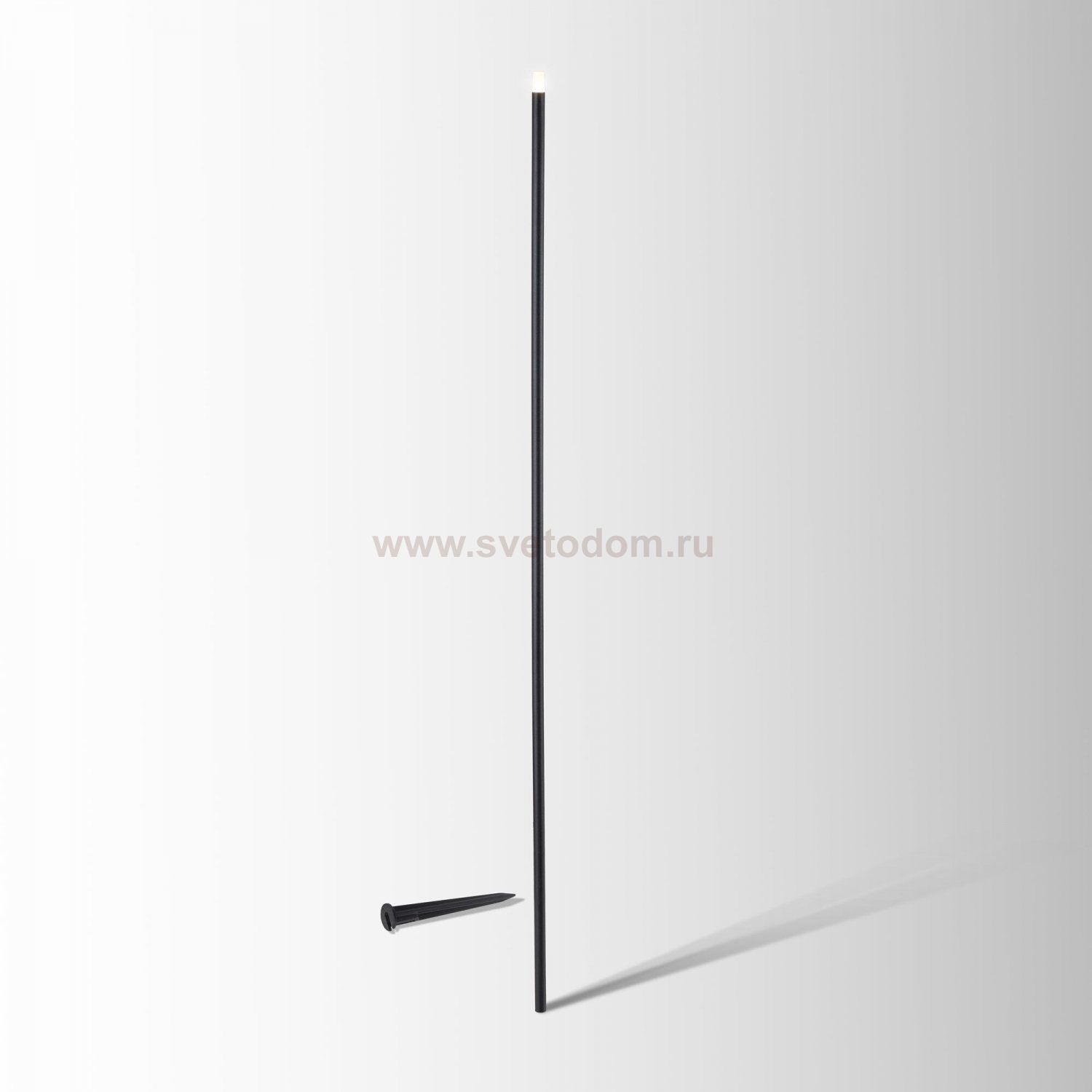 Светильник садово-парковый светодиодный Lumos черный 35168/F черный Elektrostandard