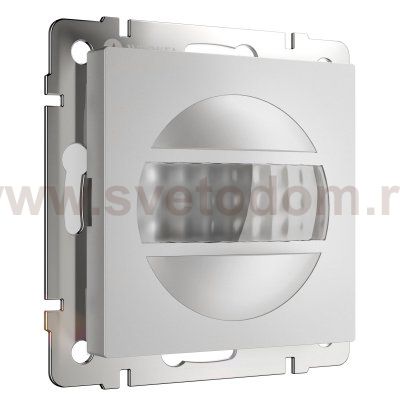 Датчик движения 500 Вт, двухпроводный (серебряный матовый) Werkel W1155105