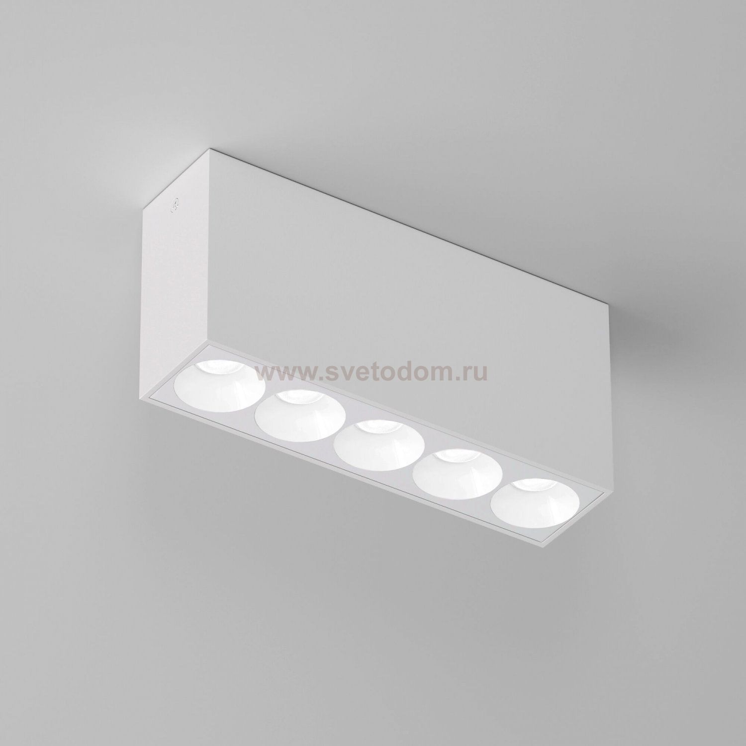 Светильник потолочный светодиодный 10W 4000K белый Block 25108/LED Elektrostandard
