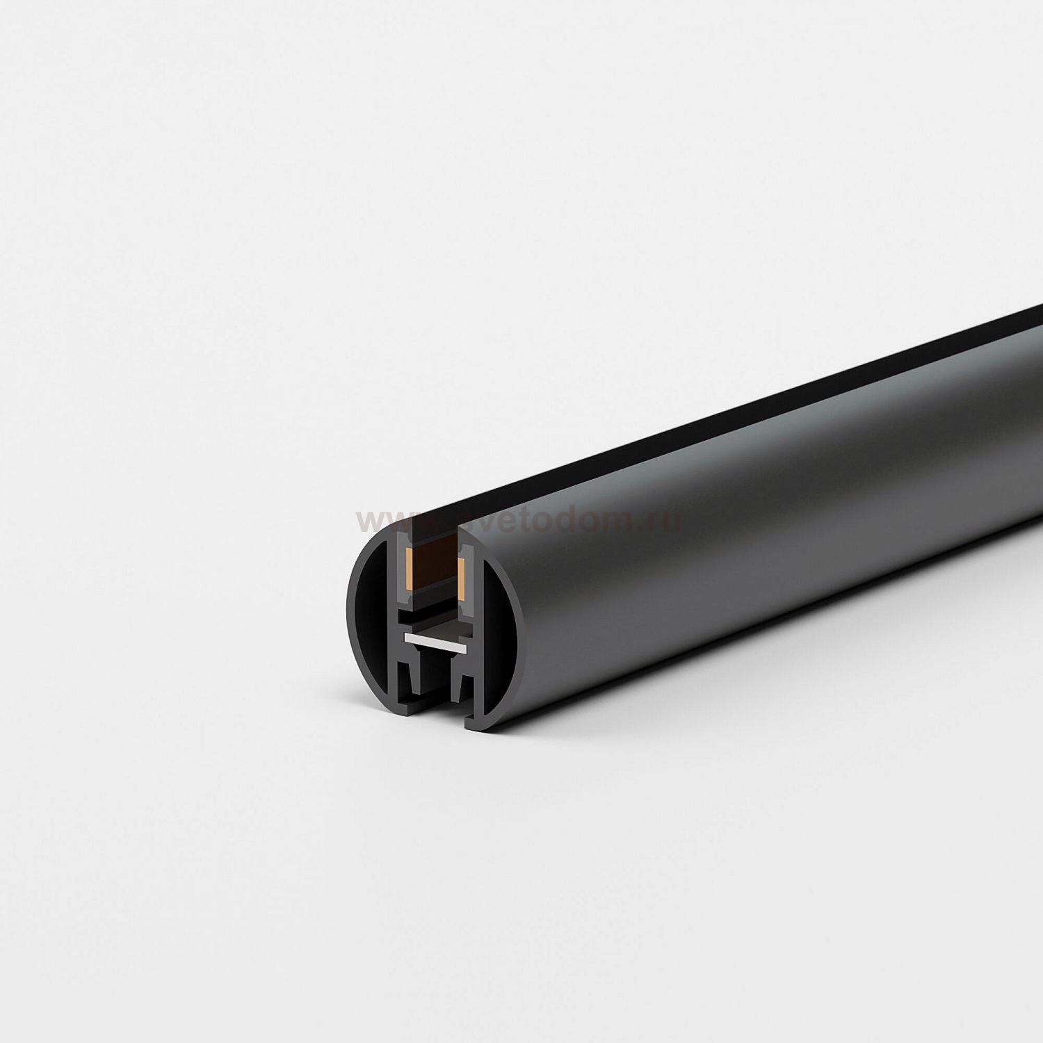 Mini Magnetic Шинопровод накладной Round черный 2м 85165/00 Elektrostandard