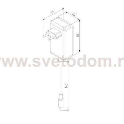 Mini Magnetic Блок питания 48W черный 95060/00 Elektrostandard