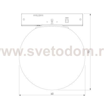 Mini Magnetic Трековый светильник 3W 3000K 85199/01 Elektrostandard