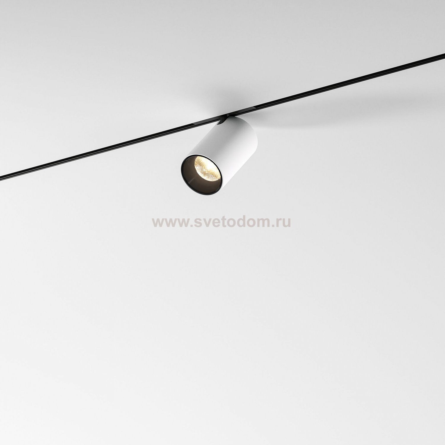 Mini Magnetic Трековый светильник 5W 3000K белый/черный 85201/01 Elektrostandard