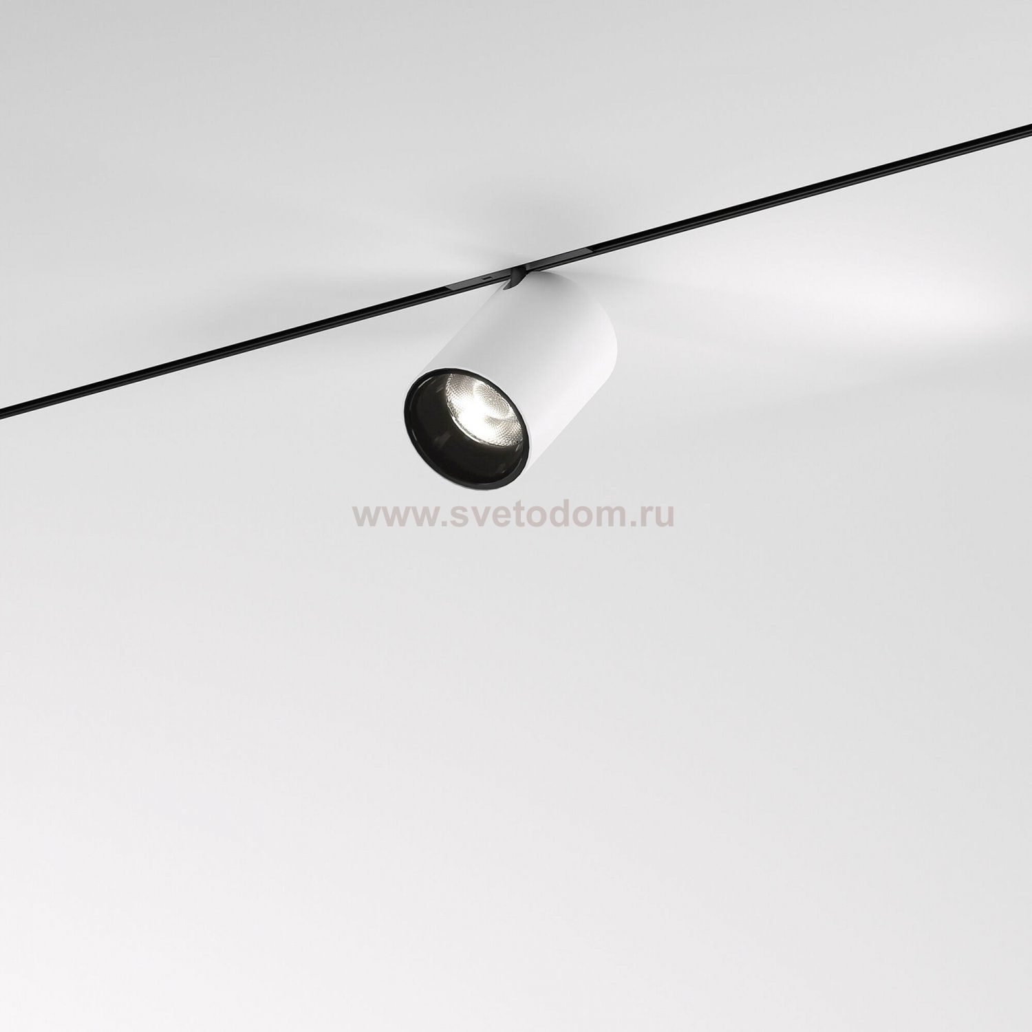 Mini Magnetic Трековый светильник 9W 3000K белый/черный 85203/01 Elektrostandard