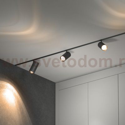 Slim Magnetic R03 Трековый светильник 20W 3000K черный 85013/01 Elektrostandard