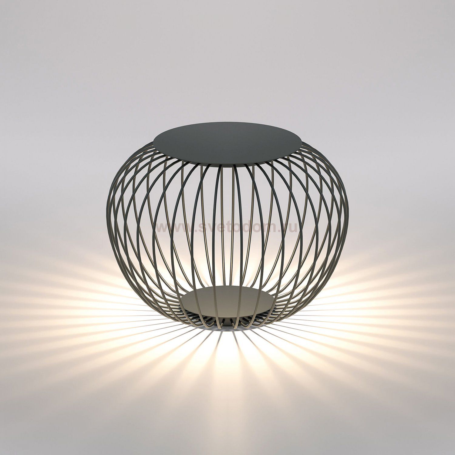 Светильник садово-парковый светодиодный Firenze черный 35178/S черный Elektrostandard