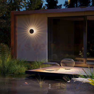 Светильник садово-парковый светодиодный Firenze черный 35178/S черный Elektrostandard