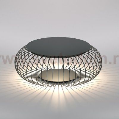 Светильник садово-парковый светодиодный Firenze черный 35178/F черный Elektrostandard