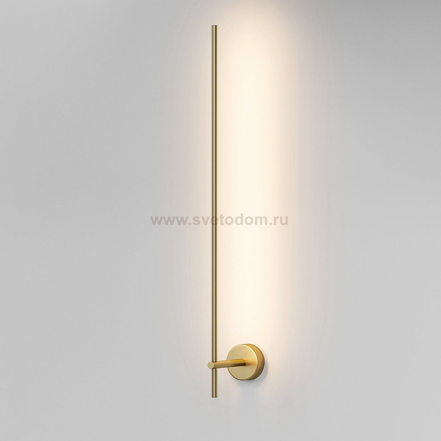 Светильник настенный светодиодный Fine LED 3000К 40132/LED латунь Elektrostandard