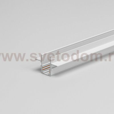 Slim Magnetic Шинопровод встраиваемый под ГКЛ 12,5мм белый 3м 85208/00 Elektrostandard