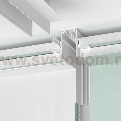 Slim Magnetic Коннектор угловой внутренний для встраиваемого шинопровода под ГКЛ 12,5мм белый 85211/00 Elektrostandard