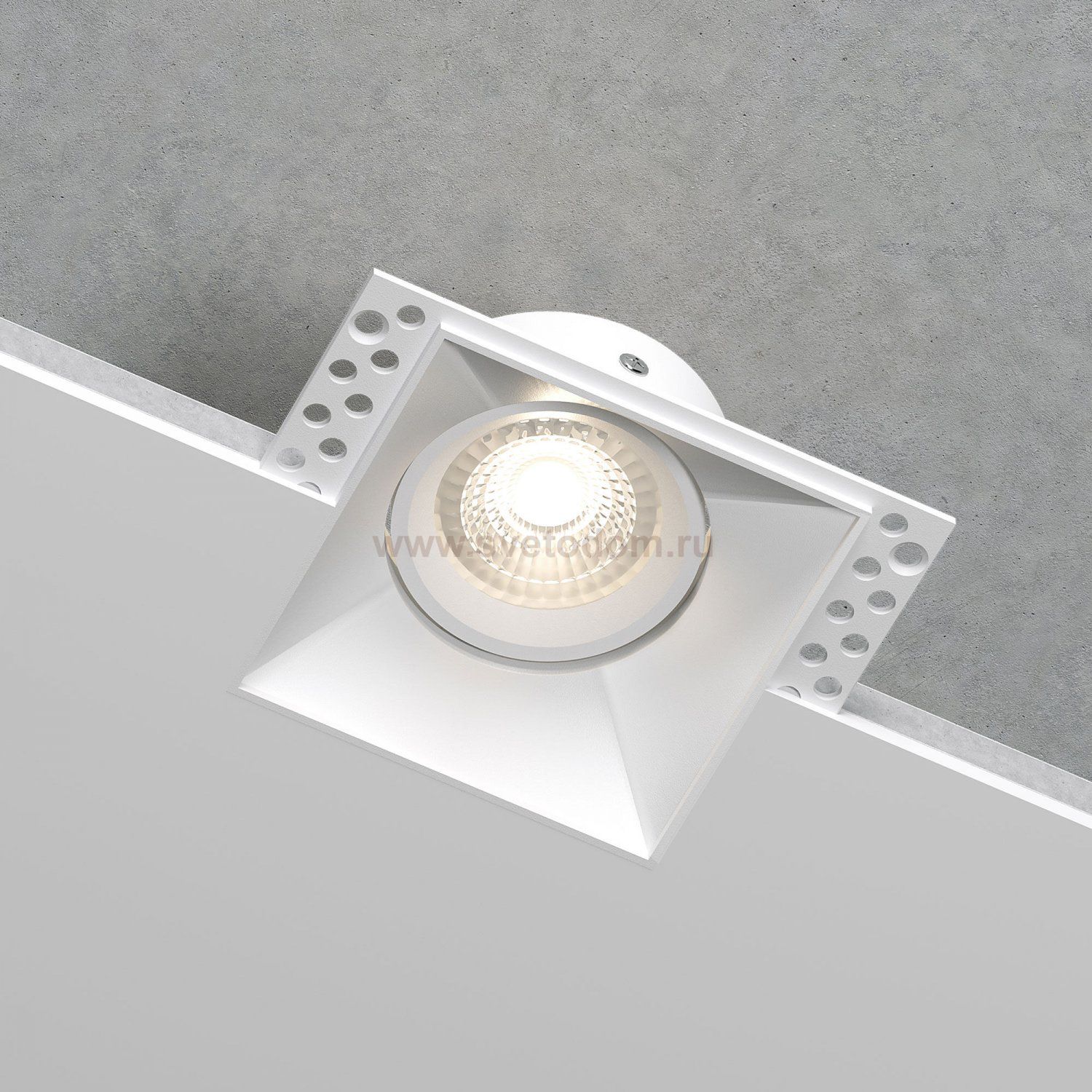 Светильник встраиваемый Renzo белый 25019/01 Elektrostandard