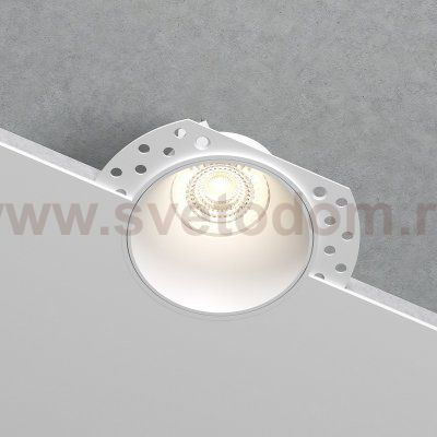 Светильник встраиваемый Renzo белый 25020/01 Elektrostandard
