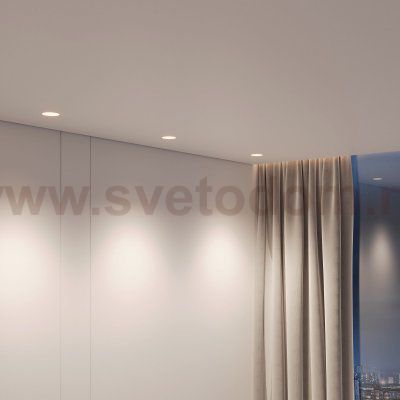 Светильник встраиваемый Renzo белый 25020/01 Elektrostandard