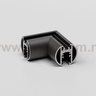 Mini Magnetic Коннектор угловой для накладного шинопровода Round черный 85215/00 Elektrostandard