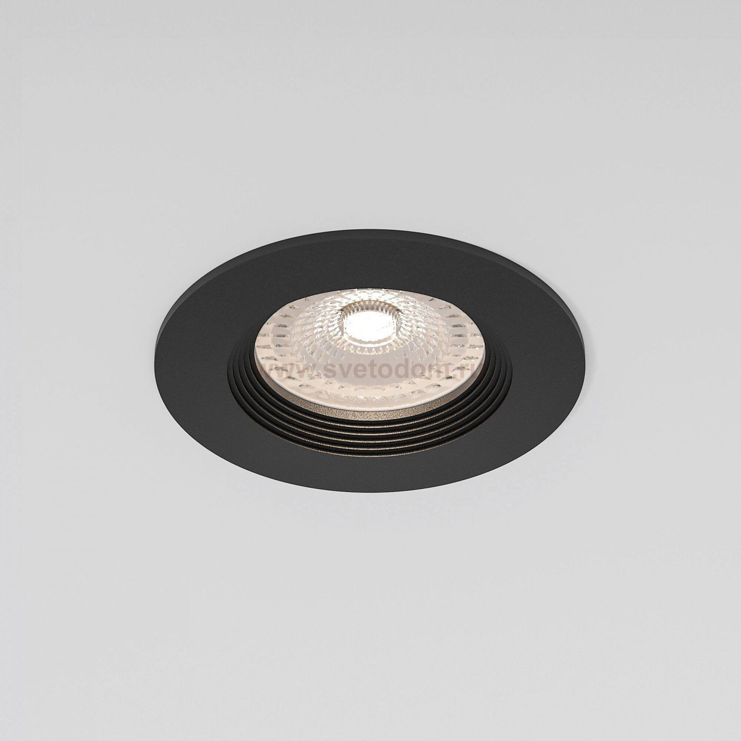 Светильник встраиваемый City GU10 черный 25054/01 Elektrostandard