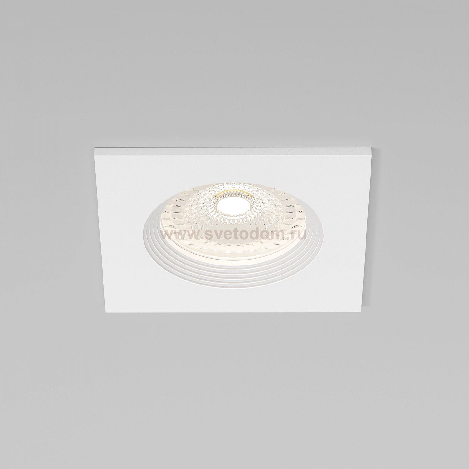 Светильник встраиваемый City GU10 белый 25055/01 Elektrostandard