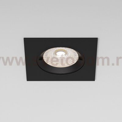Светильник встраиваемый Minnie GU10 черный 25057/01 Elektrostandard