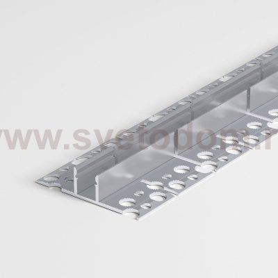 LL-2-ALP024 Встраиваемый гибкий алюминиевый профиль под ГКЛ 9,5мм (под ленту до 9,5mm) LL-2-ALP024 Elektrostandard