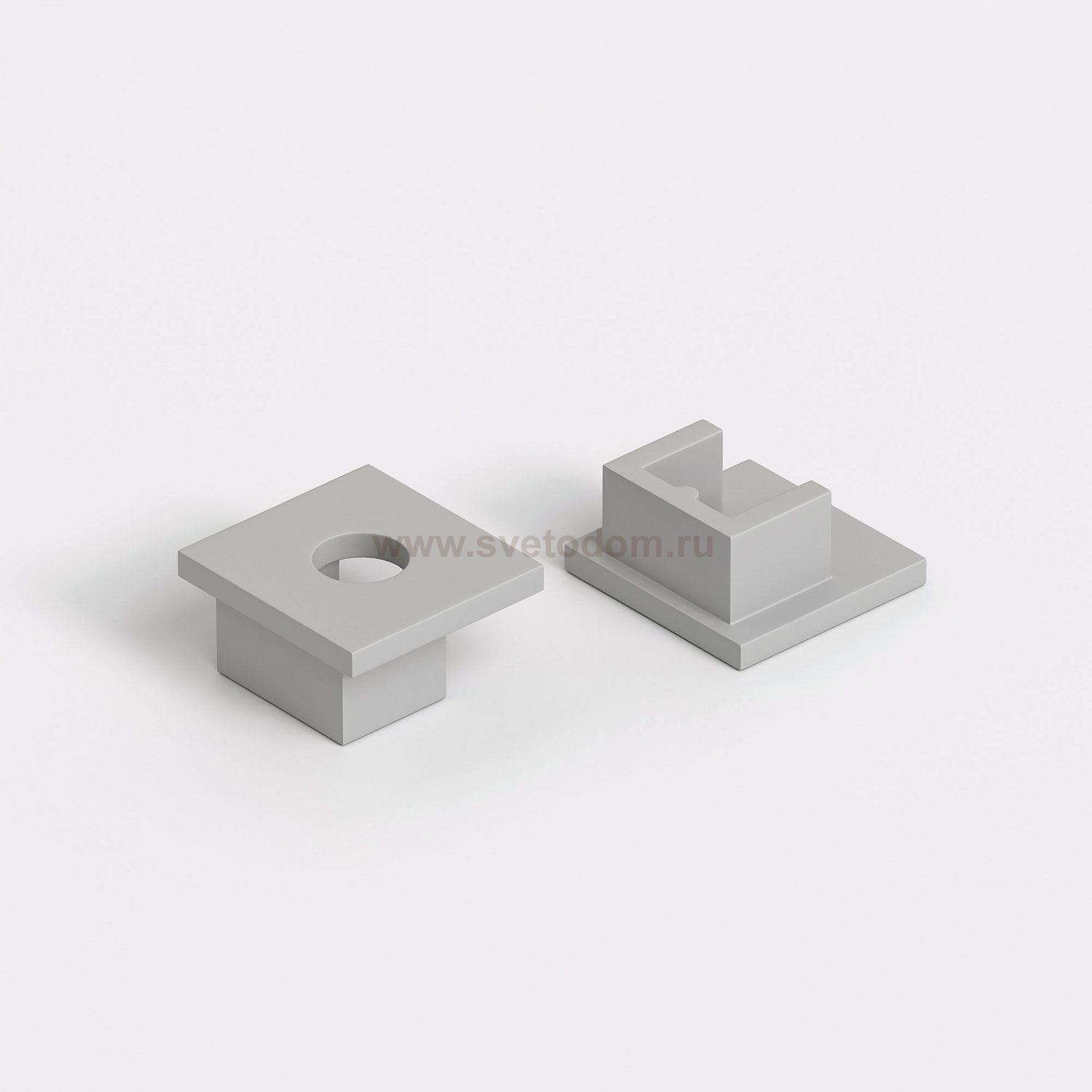 Заглушки для встраиваемого гибкого алюминиевого профиля под ГКЛ 9,5мм (компл. 5 пар) ZL-2-ALP024 Elektrostandard