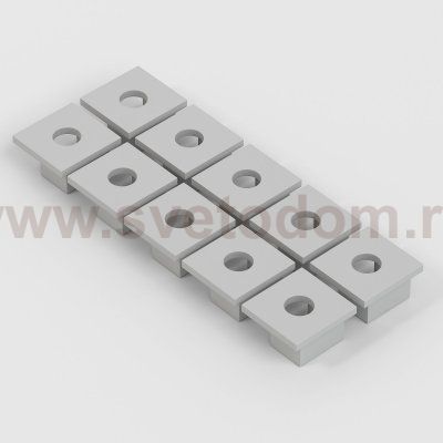 Заглушки для встраиваемого гибкого алюминиевого профиля под ГКЛ 9,5мм (компл. 5 пар) ZL-2-ALP024 Elektrostandard