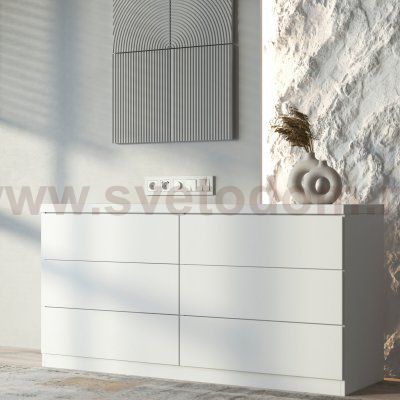 Рамка на 5 постов Slab (белый софт) Werkel W0052961