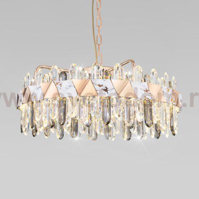 Подвесной светодиодный светильник с хрусталем 419/1 Bogate's