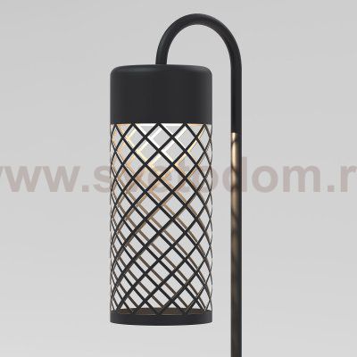 Светильник садово-парковый Ombra 8W 4000K черный 35179/S