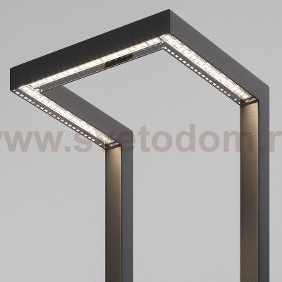 Светильник садово-парковый Stels 13W 4000K черный 35180/S