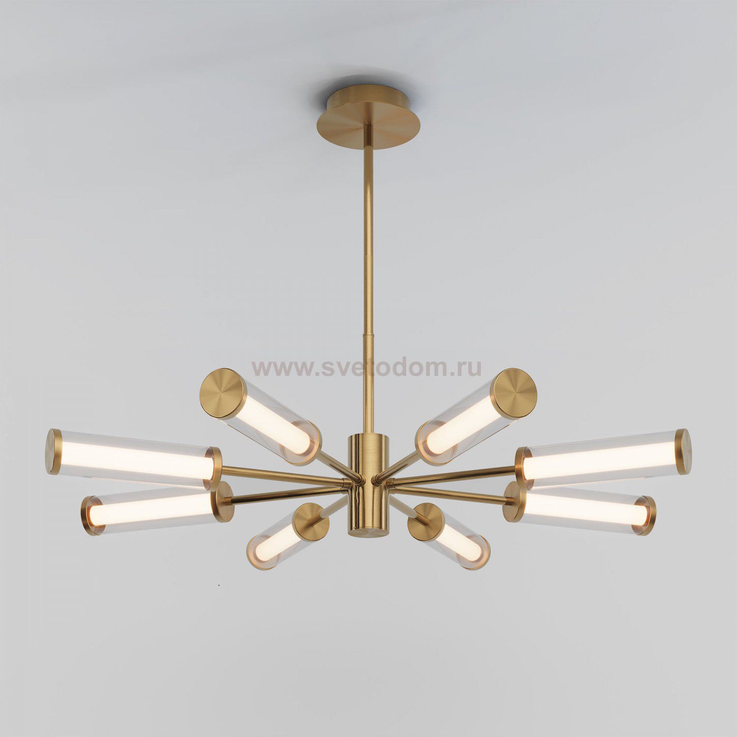 Потолочный светодиодный светильник 50386 LED латунь Eurosvet