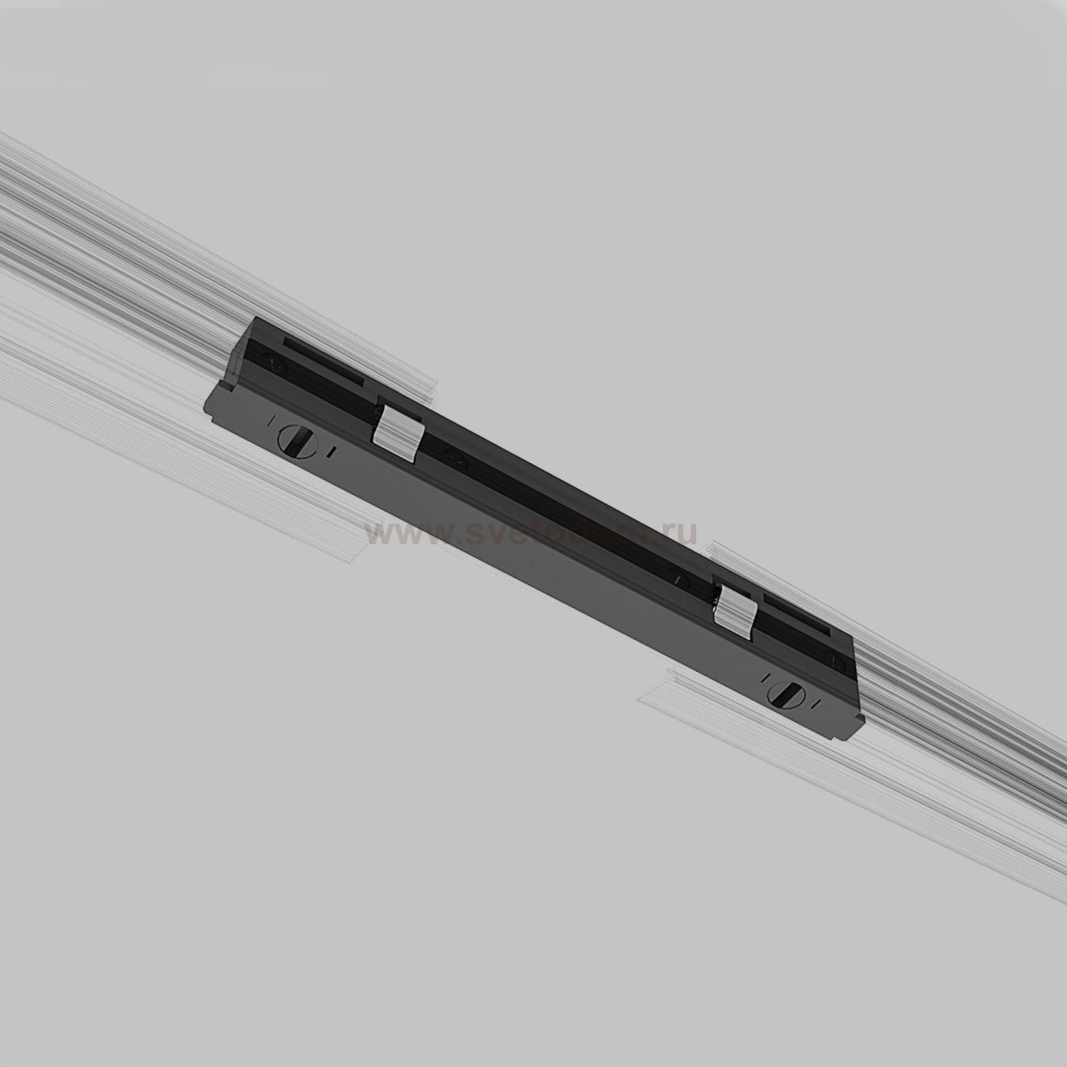 Mini Magnetic Прямой коннектор черный 95131/00 Elektrostandard