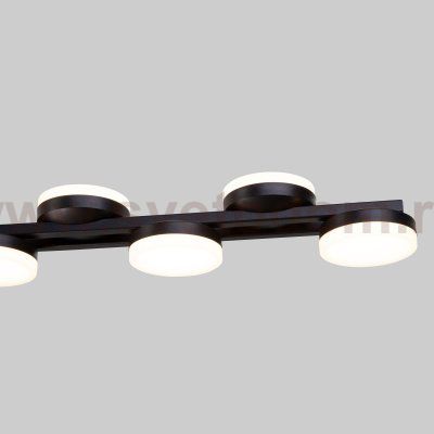 Подвесной светодиодный светильник Eurosvet 90332/17 черный