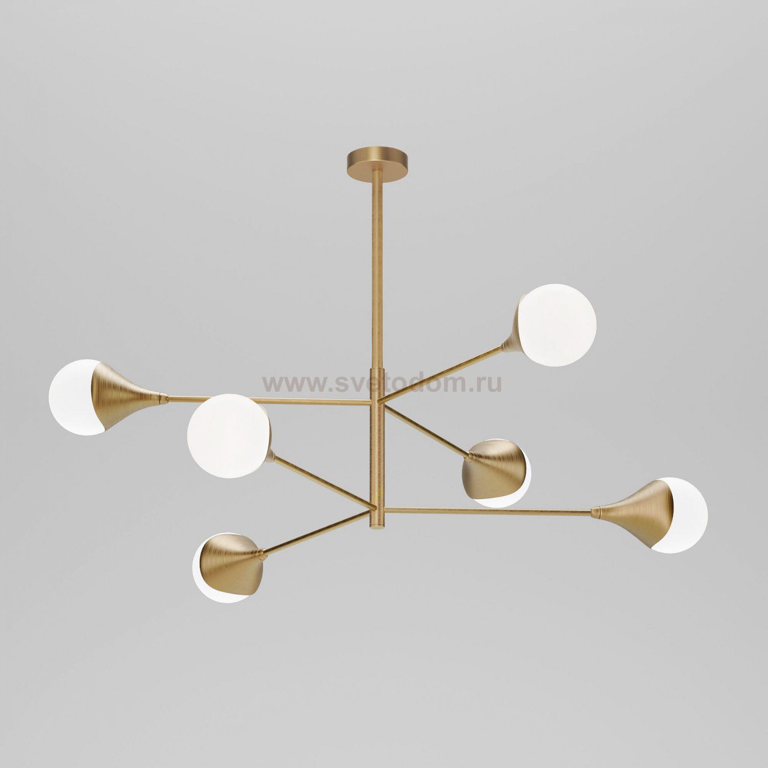 Потолочный светильник 60168/6 латунь Eurosvet