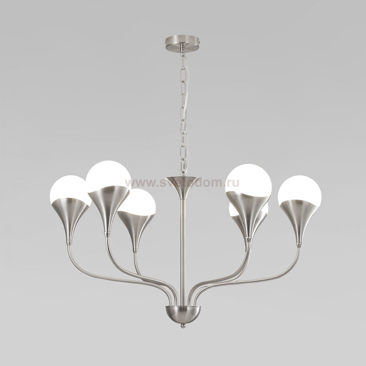 Подвесной светильник 60169/6 никель Eurosvet