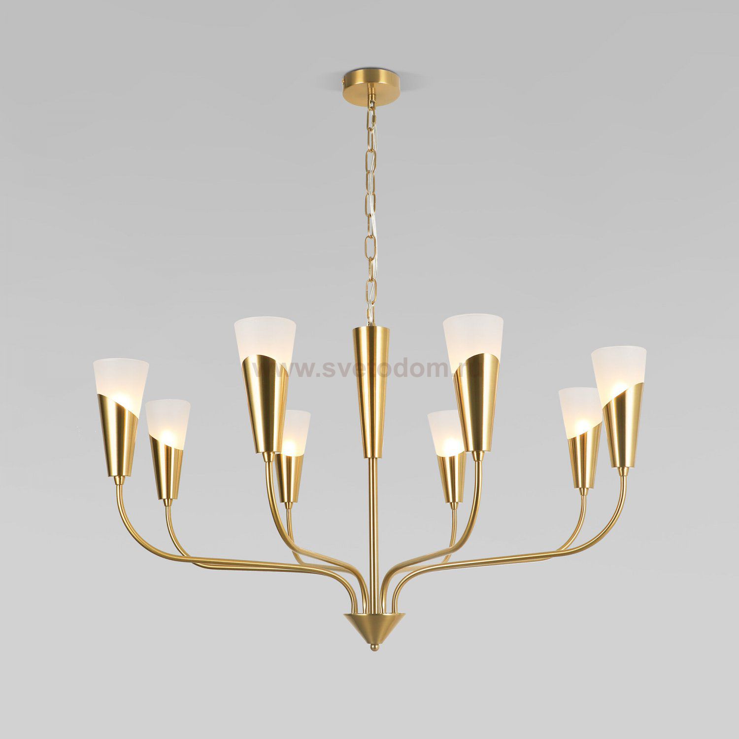 Подвесной светильник 60167/8 латунь Eurosvet