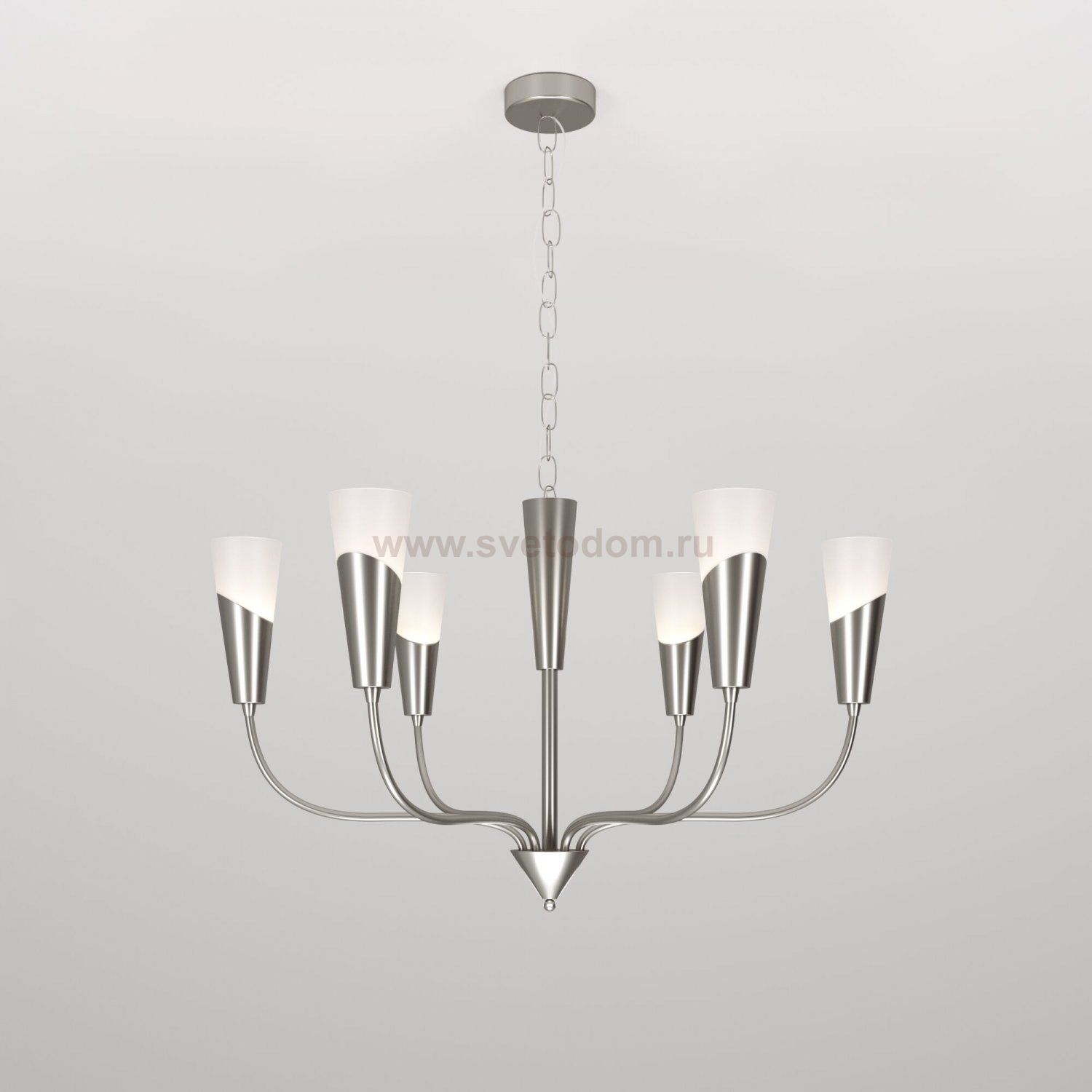 Подвесной светильник 60167/6 никель Eurosvet