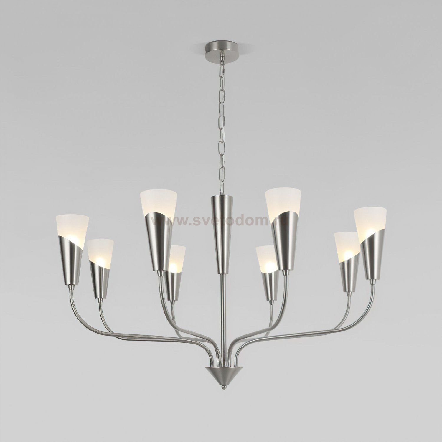 Подвесной светильник 60167/8 никель Eurosvet