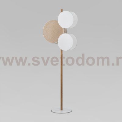 Напольный светильник с тканевым рассеивателем Eurosvet 5960 Pulse