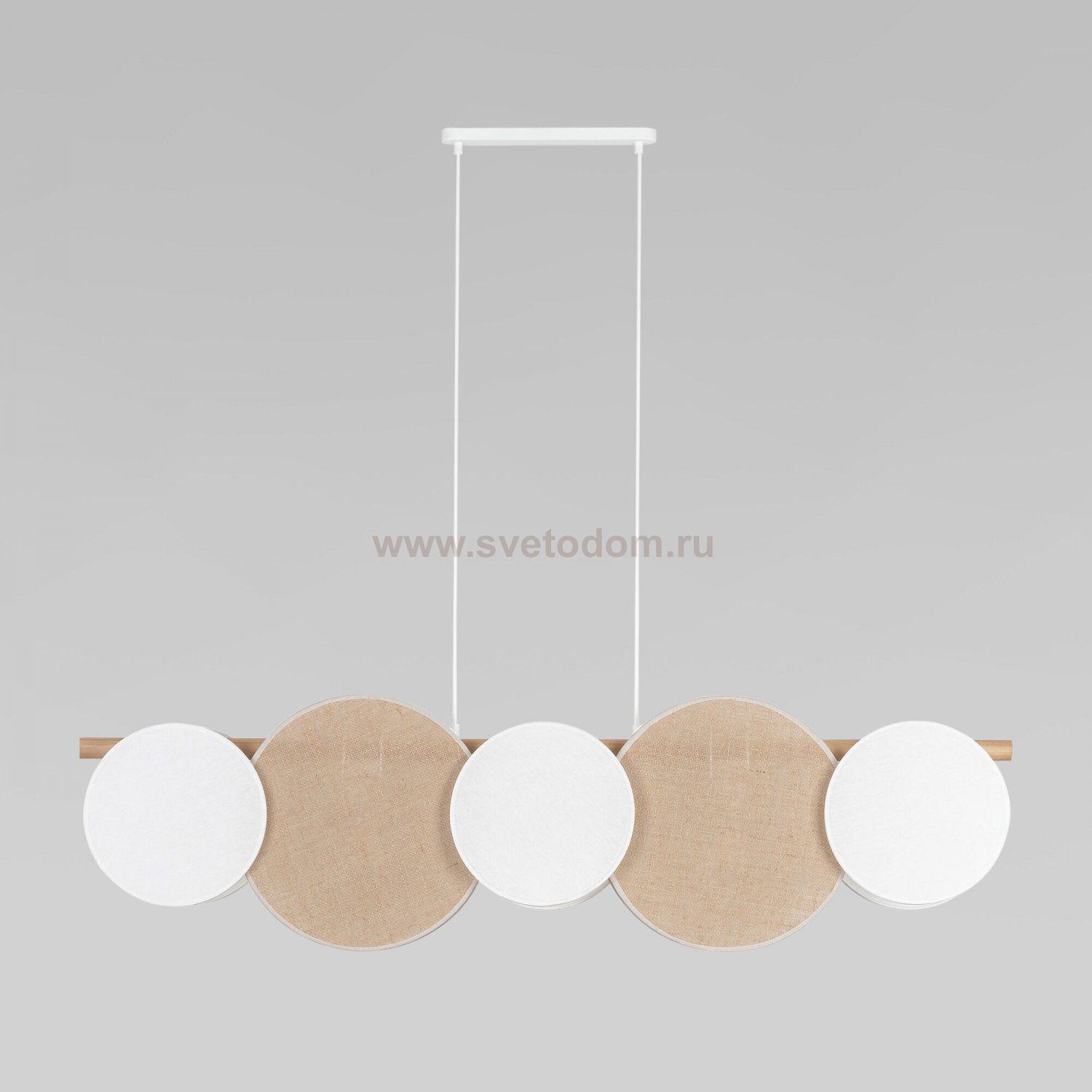 Подвесной светильник с тканевым рассеивателем Eurosvet 4815 Pulse