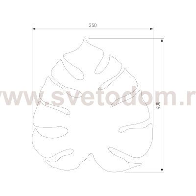 Настенный светильник Eurosvet 5422 Monstera