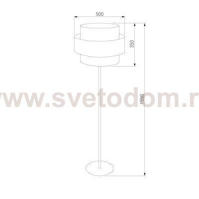 Торшер Eurosvet 5896 Calisto