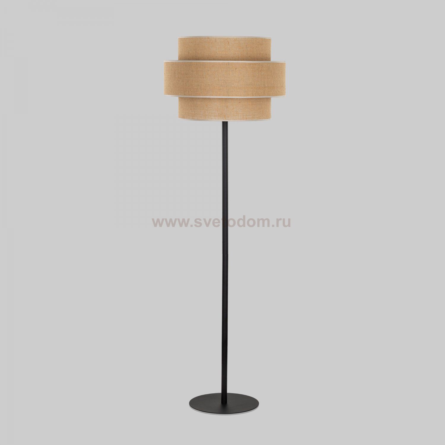 Напольный светильник с тканевым абажуром 5405 Calisto TK Lighting