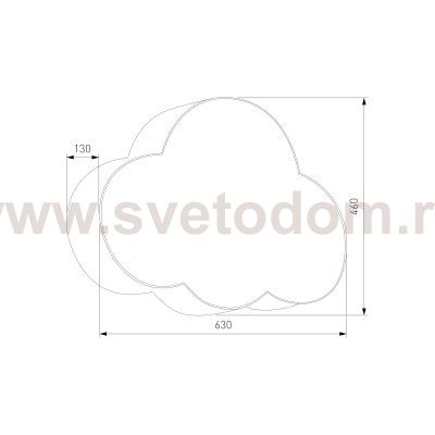 Настенный светильник Eurosvet 6071 Cloud