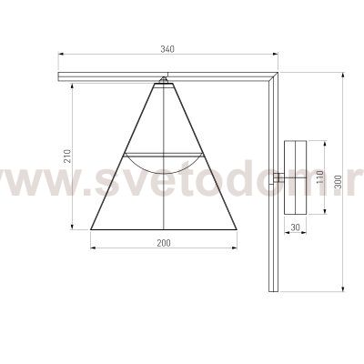 Светильник садово-парковый со светодиодами Bevel черный 35184/D черный Elektrostandard